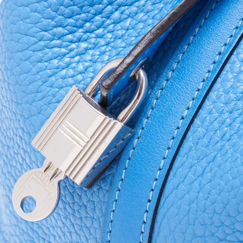 HERMES Picotin Lock MM Handbag  Clemence  Blue Paradise Blue Paradise Handbag  Handbag Lady Handbag Hybrid 【 Ship】 Himalan Bookstore Online