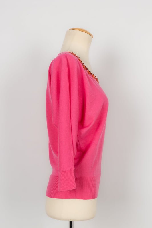 Petit pull rose Dior