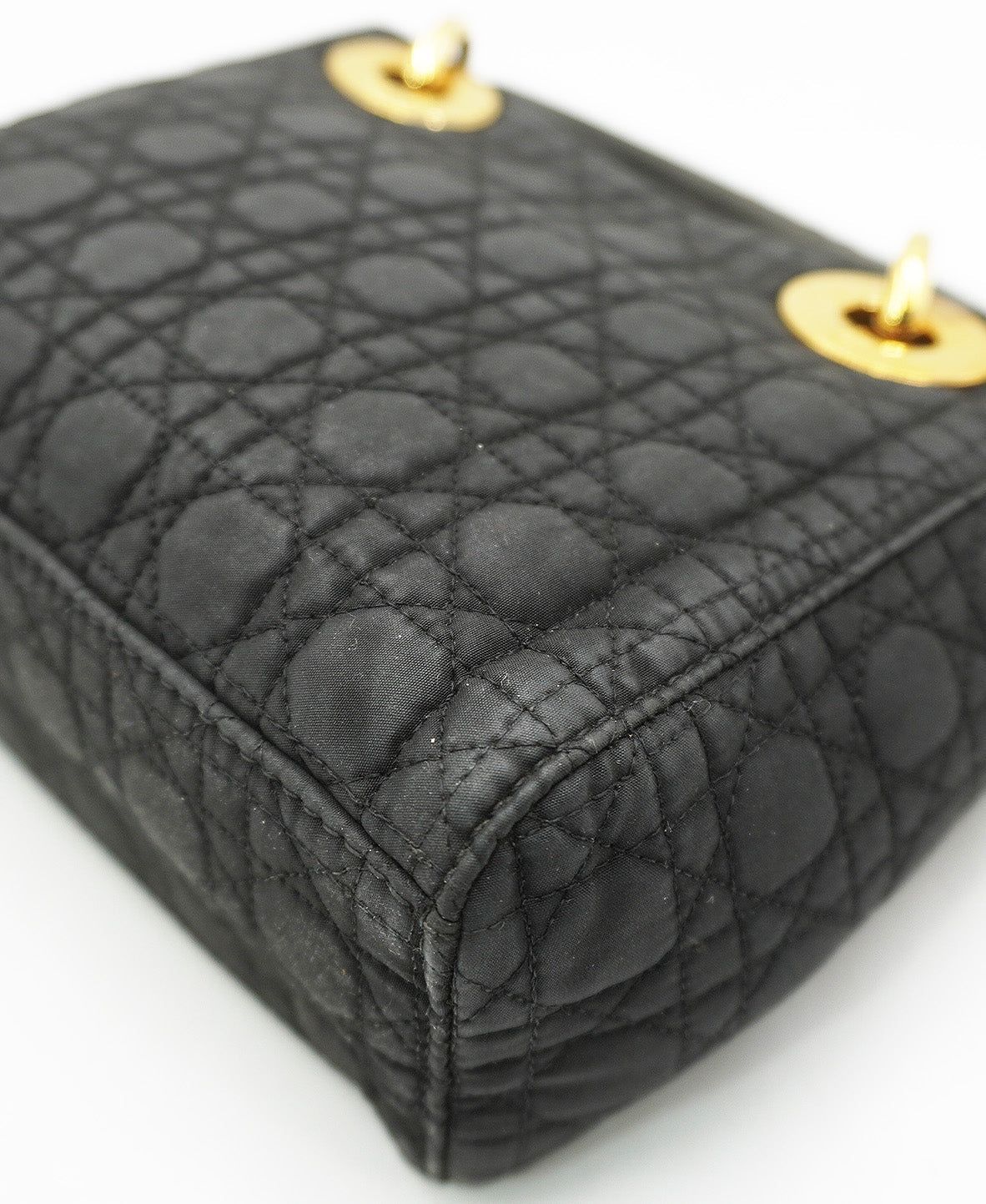 Mini Lady Dior in Nylon Black