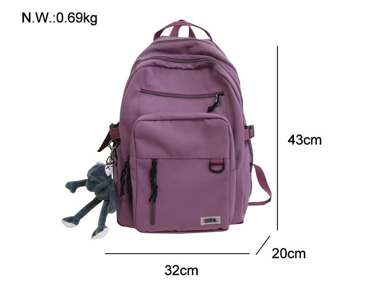 Double-Deck Waterproof  Backpack