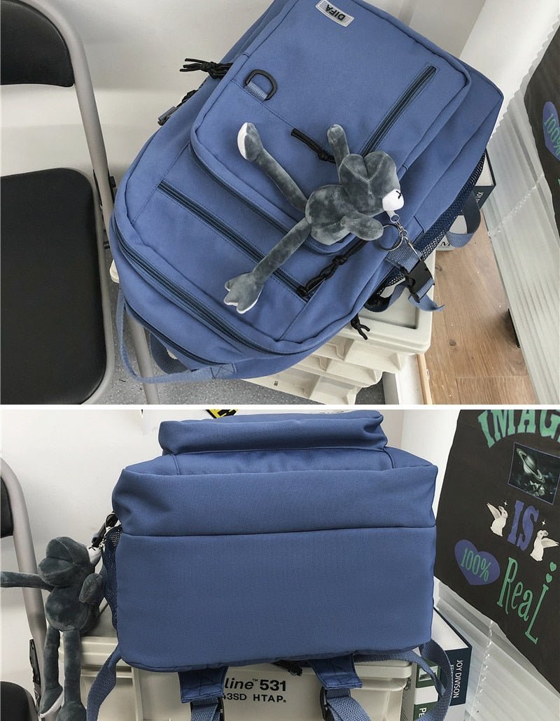 Double-Deck Waterproof  Backpack