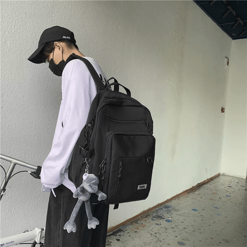 Double-Deck Waterproof  Backpack