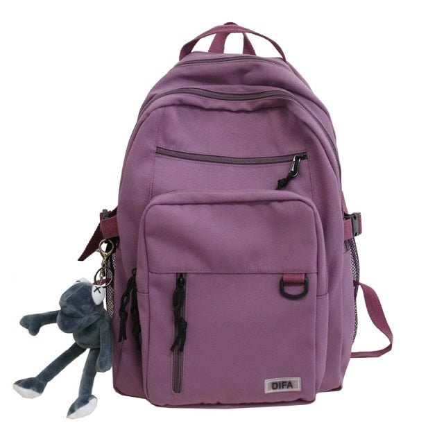 Double-Deck Waterproof School Backpack - Bags Bistro