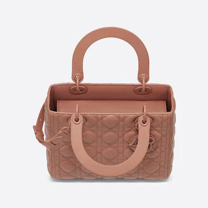 MEDIUM ULTRAMATTE LADY DIOR BAG