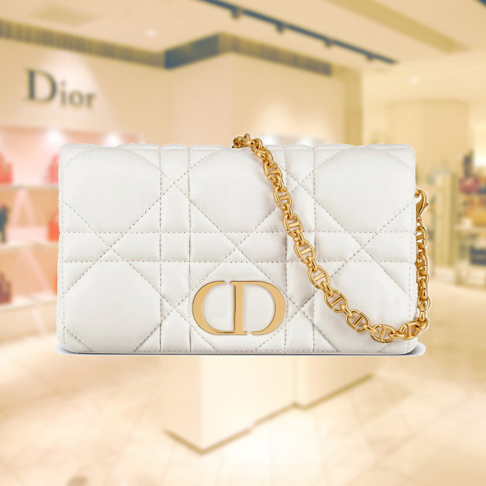 MINI DIOR CARO MACROCANNAGE BAG