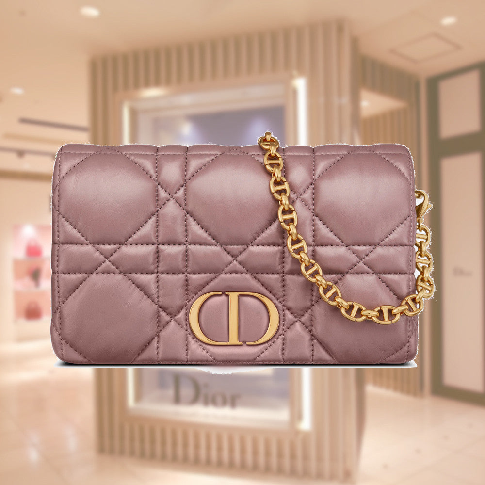 MINI DIOR CARO MACROCANNAGE BAG