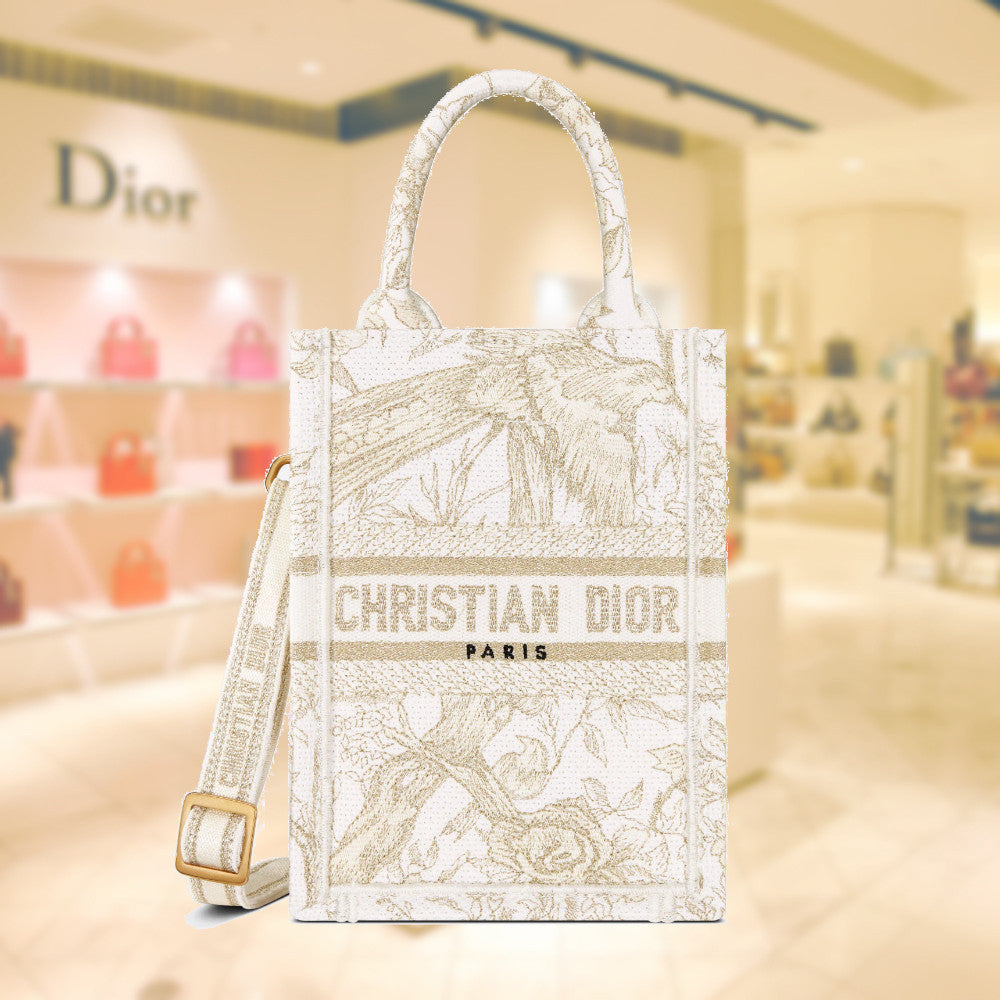 MINI DIOR BOOK TOTE PHONE BAG