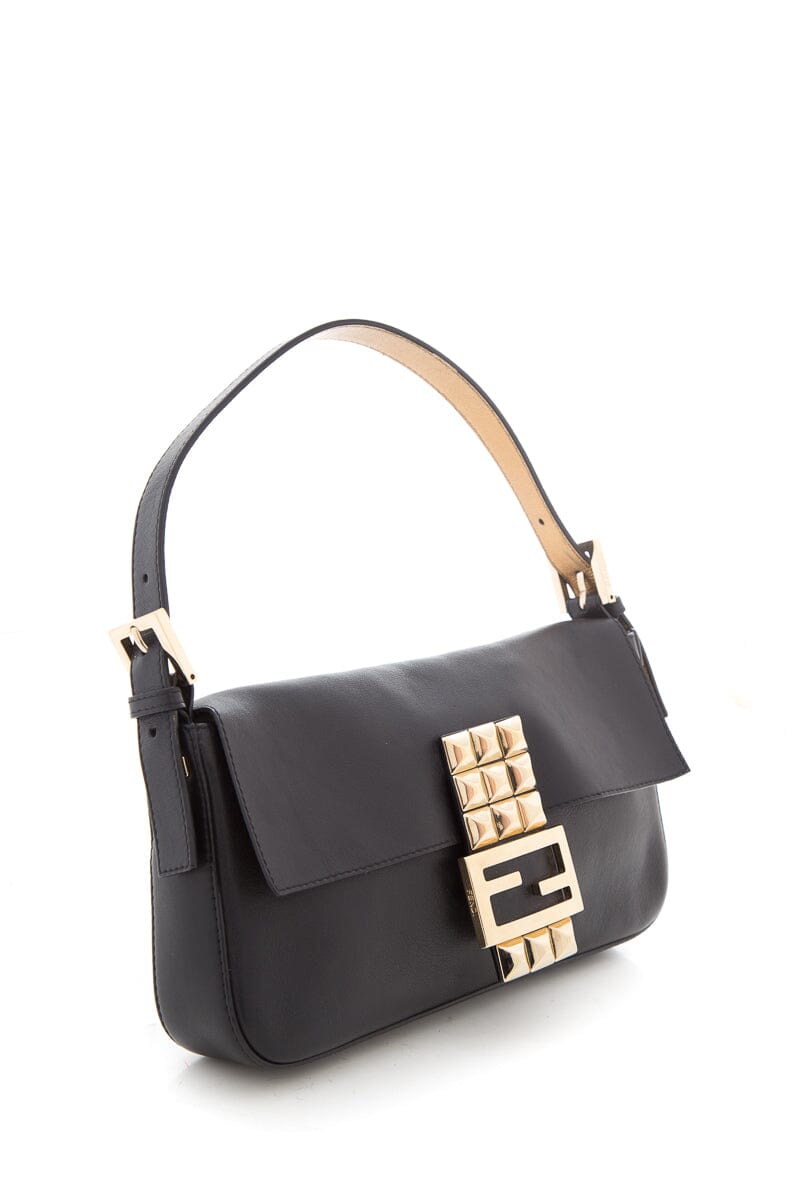 Fendi Black Baguette Handbag