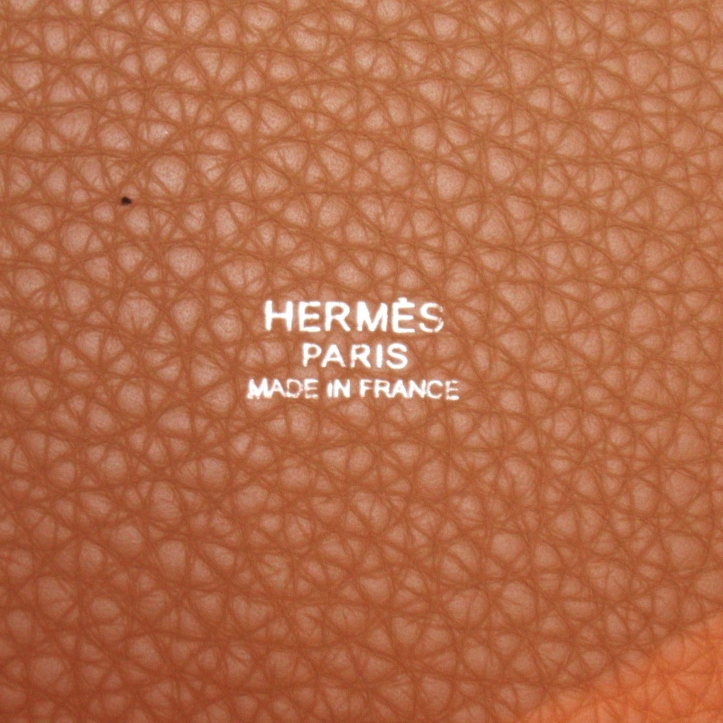 Hermes Picotin PM Biscuituit Handbag Bag  Trio Clemence  Brown