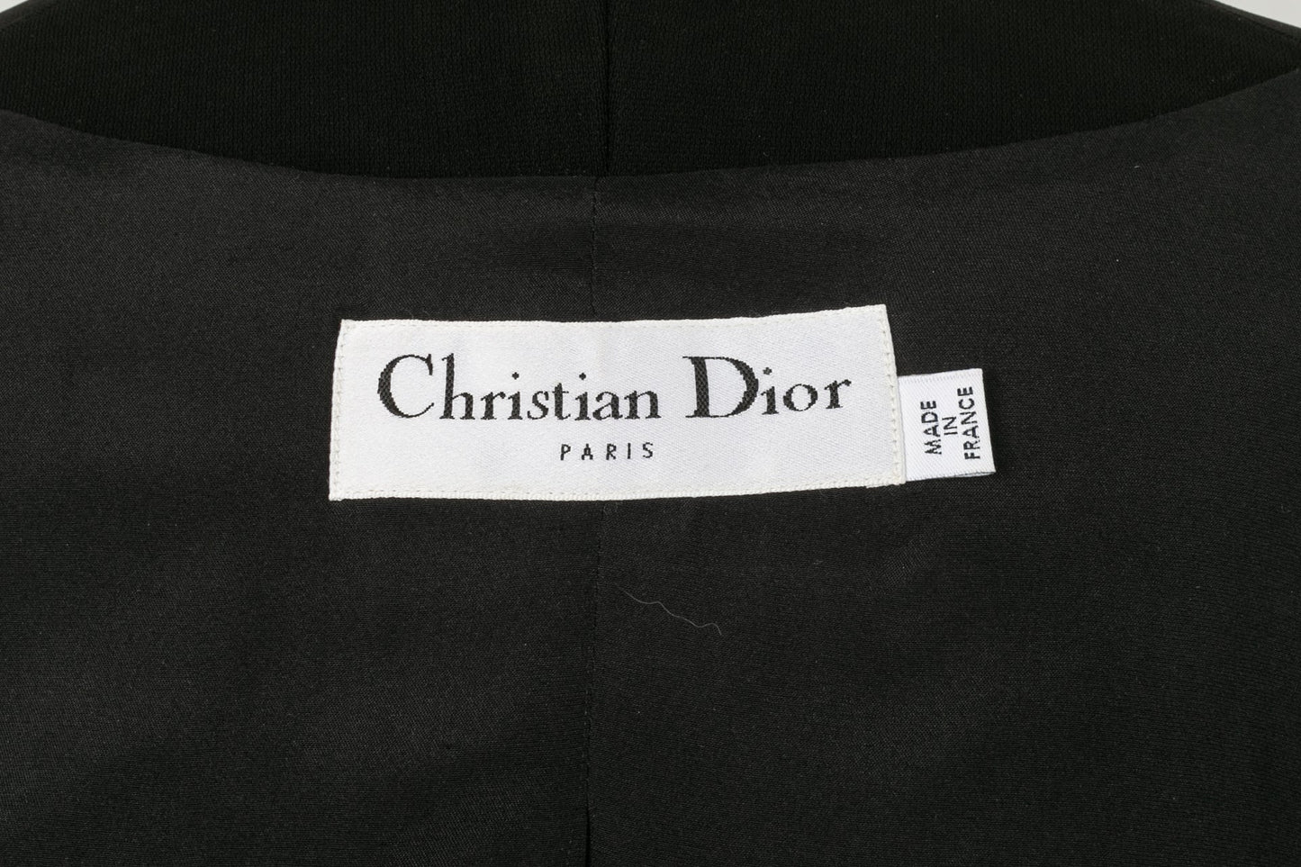 Veste noire Dior