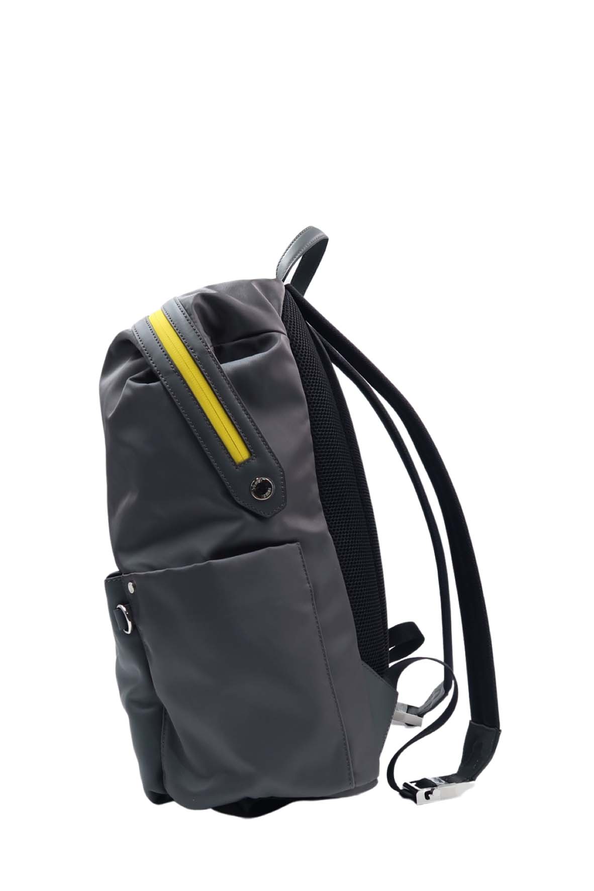 Bug Eyes Backpack Grey, Yellow