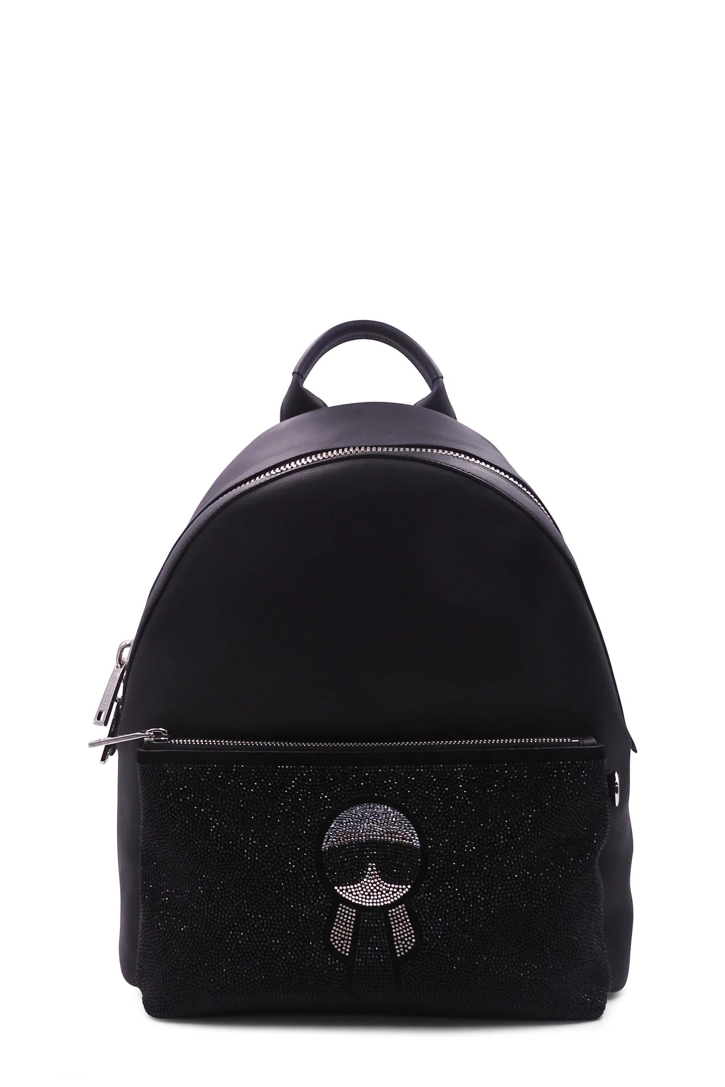 Embellished Karlito Backpack Black