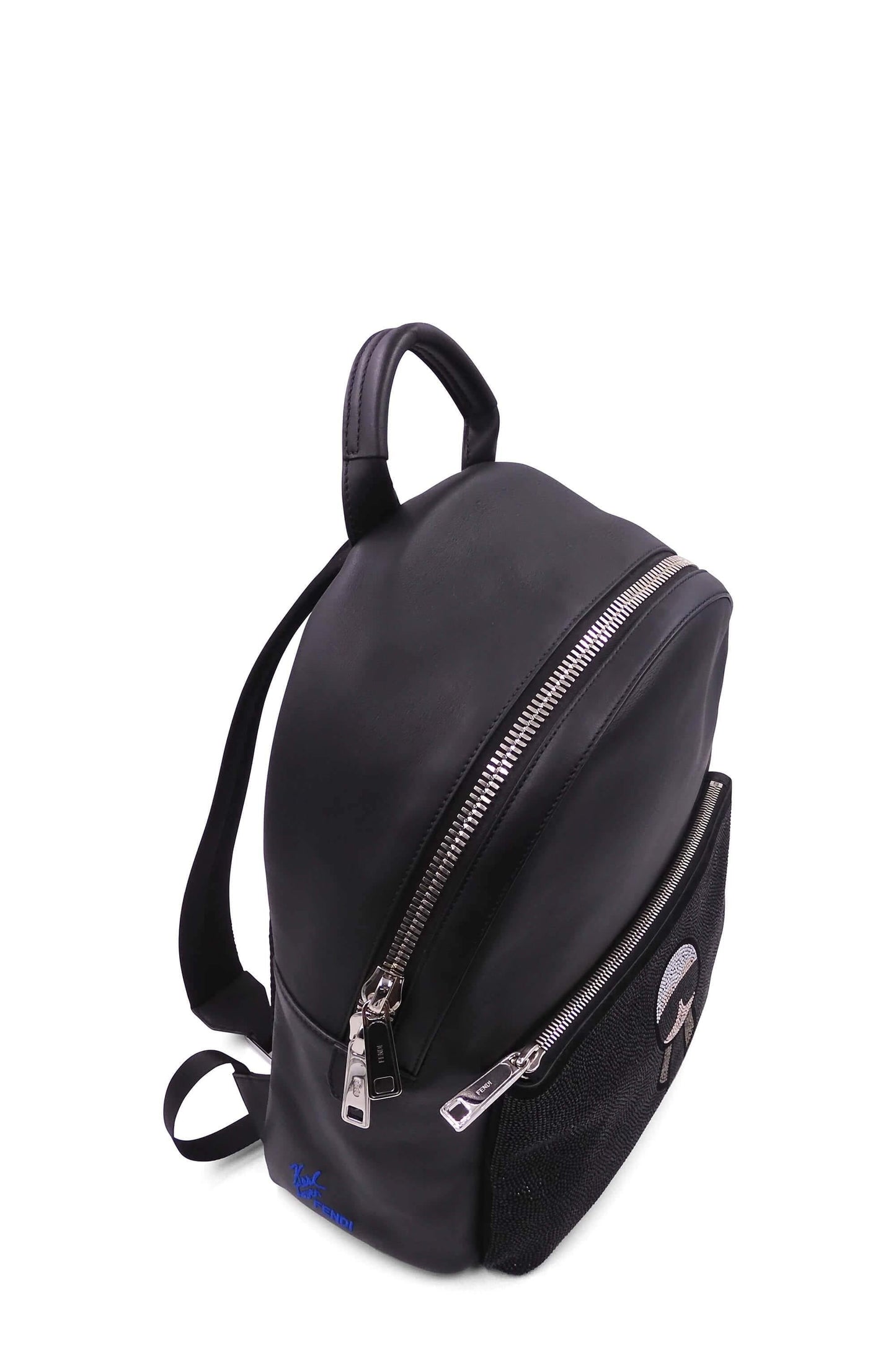 Embellished Karlito Backpack Black