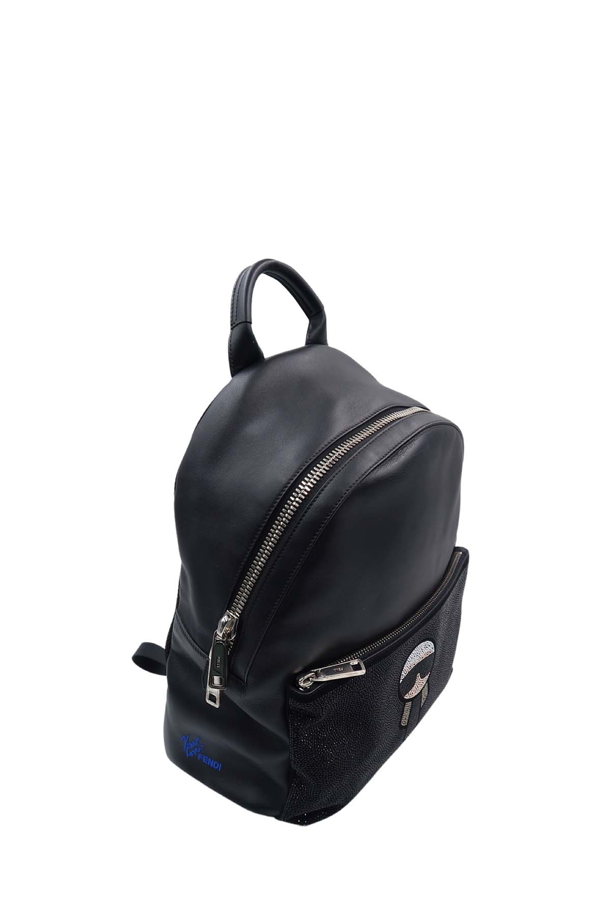 Embellished Karlito Backpack Black