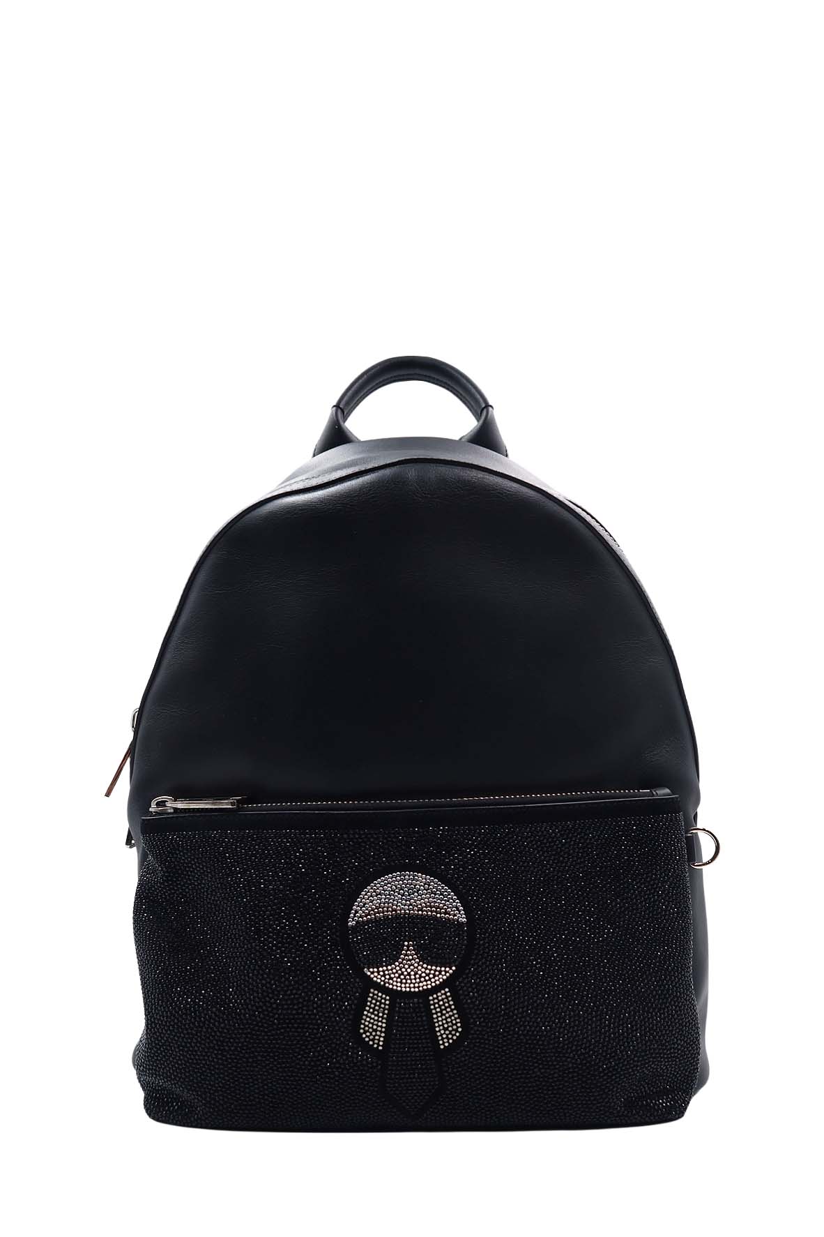 Embellished Karlito Backpack Black