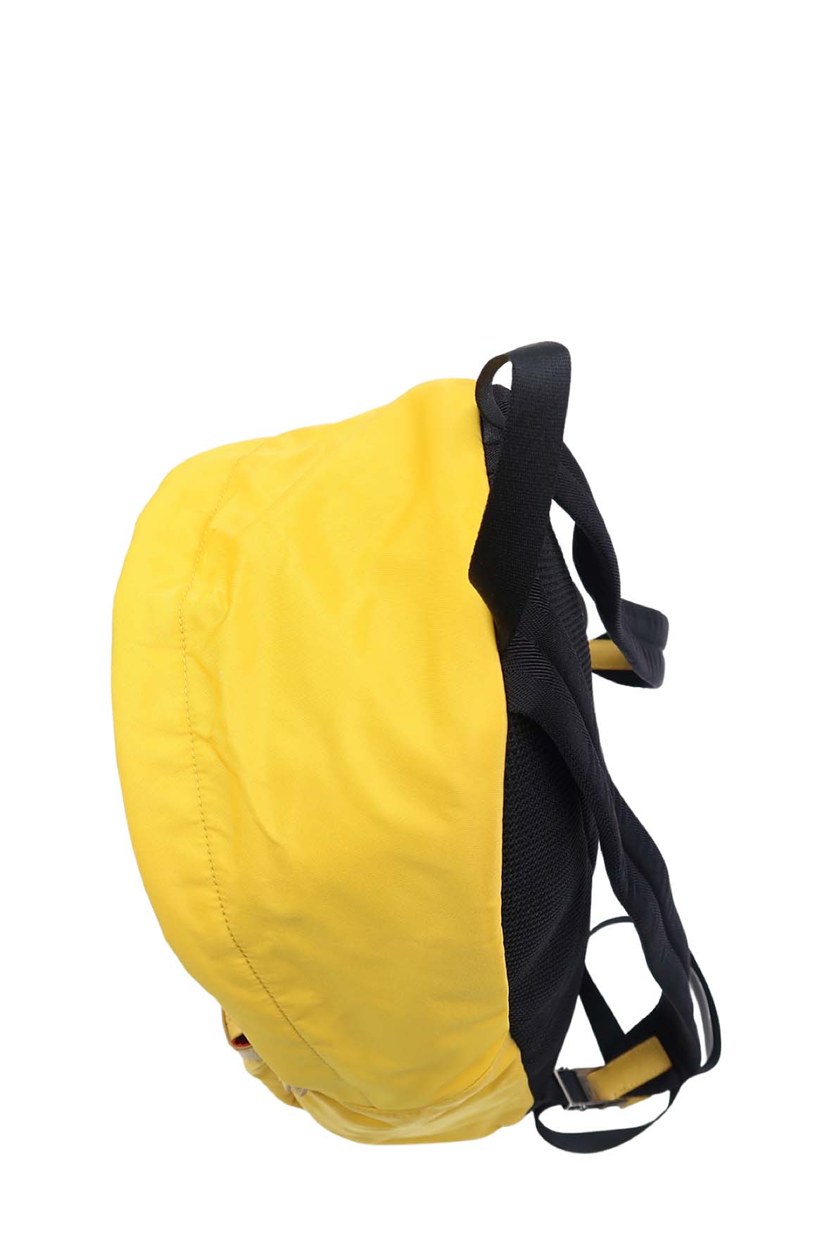 Nylon Monster Eyes Backpack Yellow