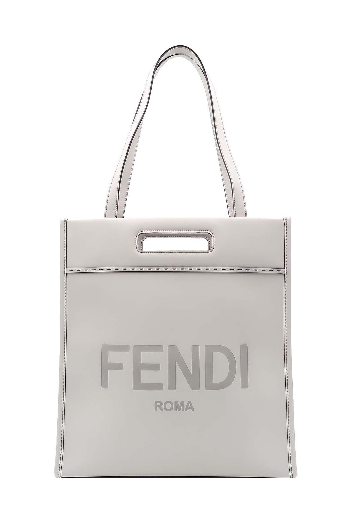 Signature Shopping Bag Grey