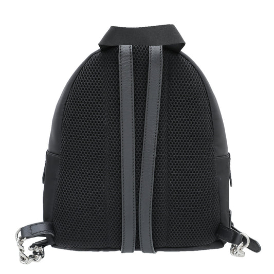 Fendi Bicolor Shearling Lightbulb Backpack Bag