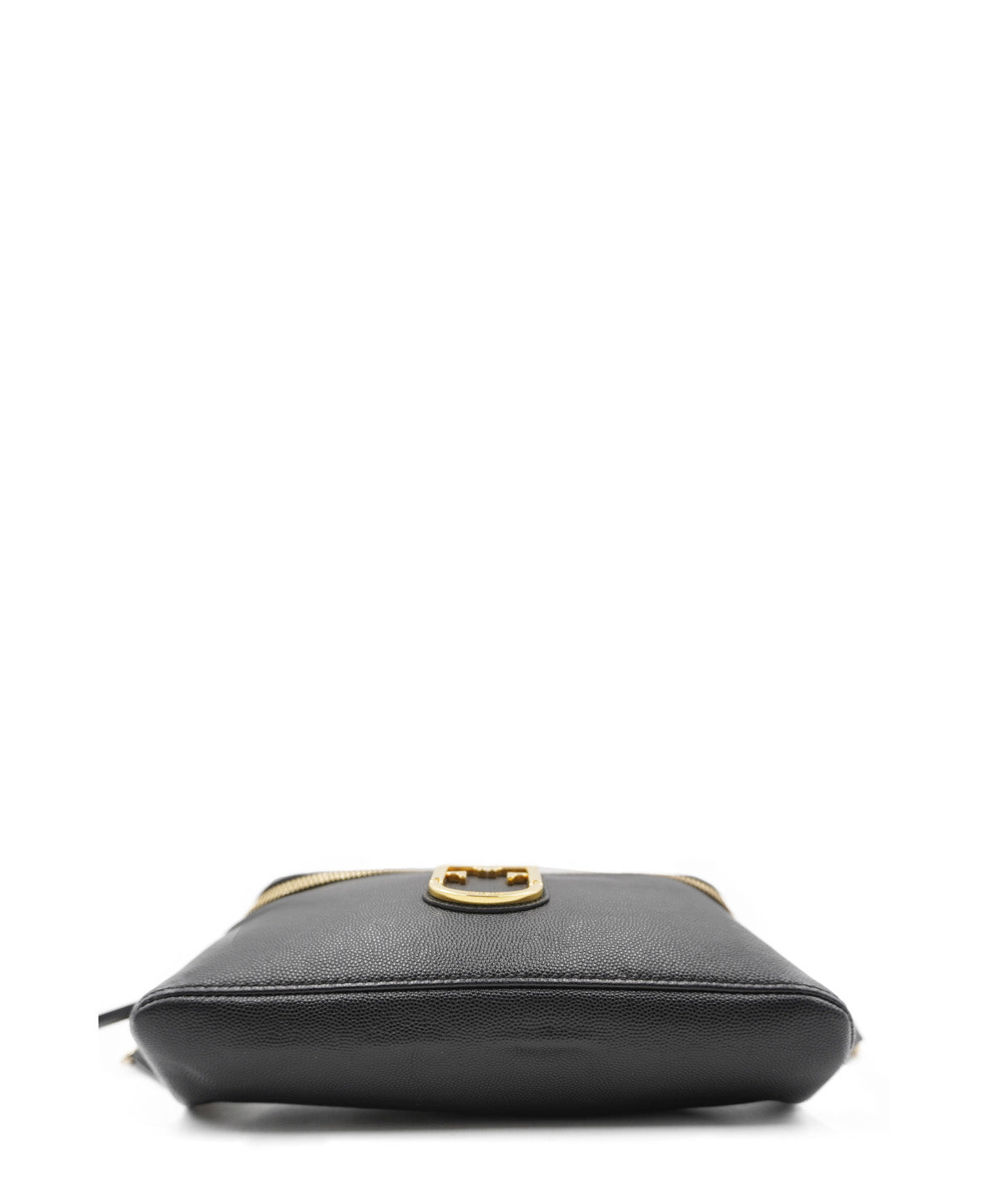 Small Isola Leather Belt Bag Black