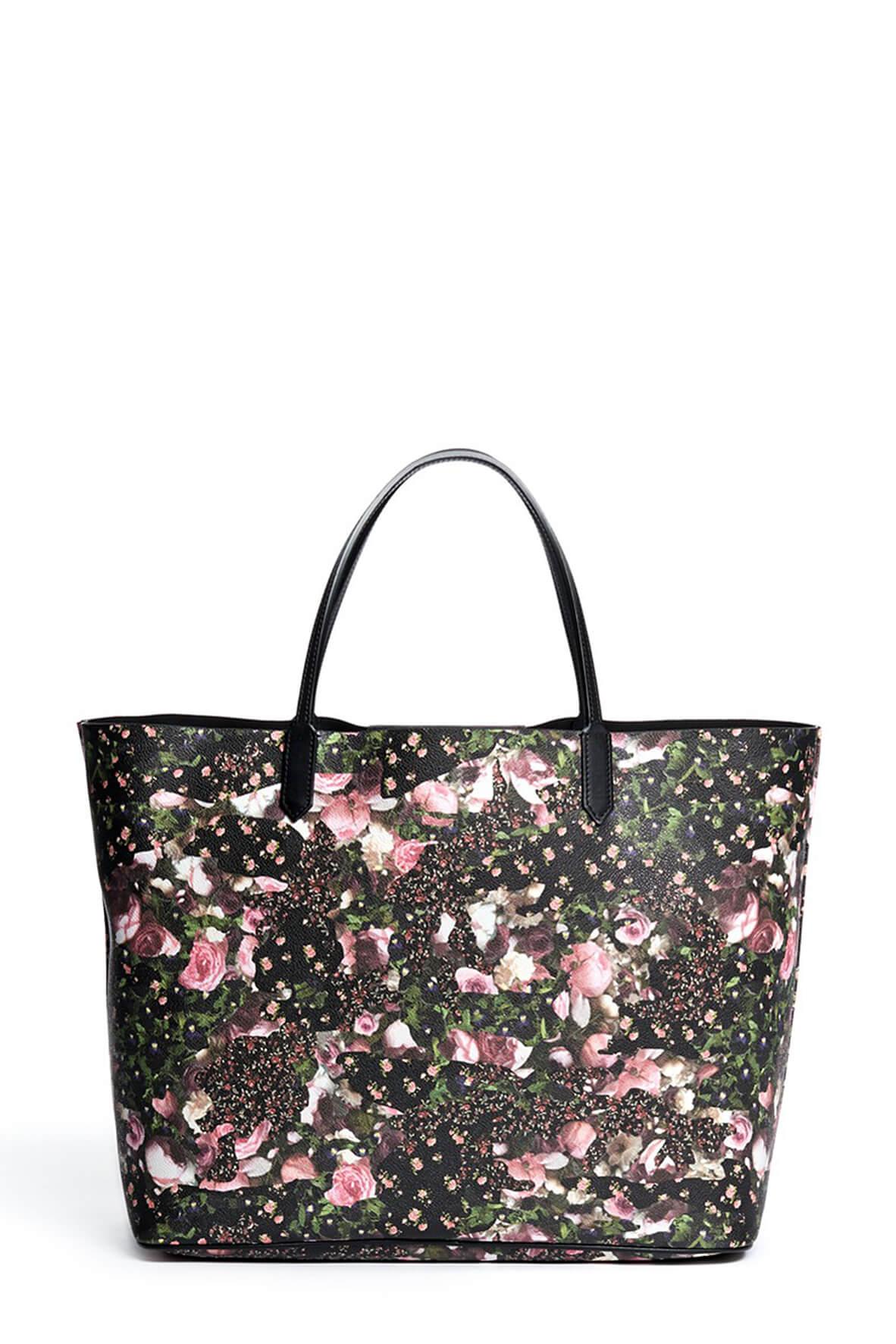 Antigona Floral Print Tote Bag