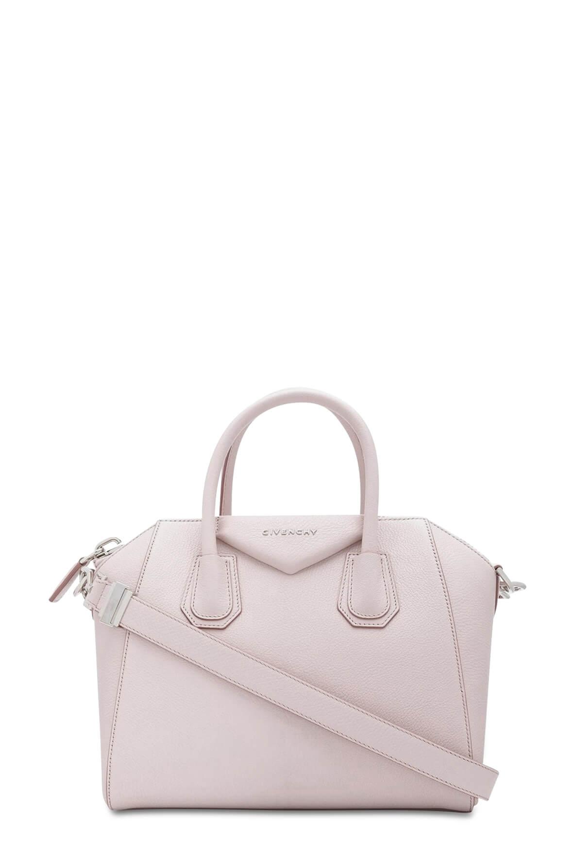 Small Antigona Pale Pink with Detachable Strap