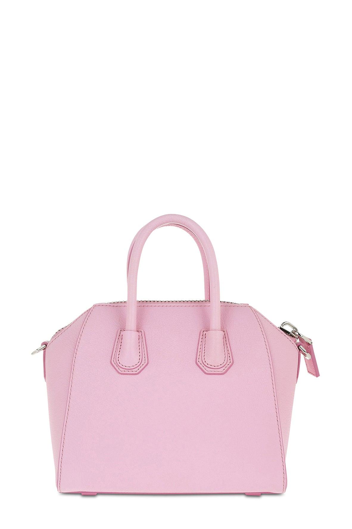 Small Antigona Bright Pink with Detachable Strap