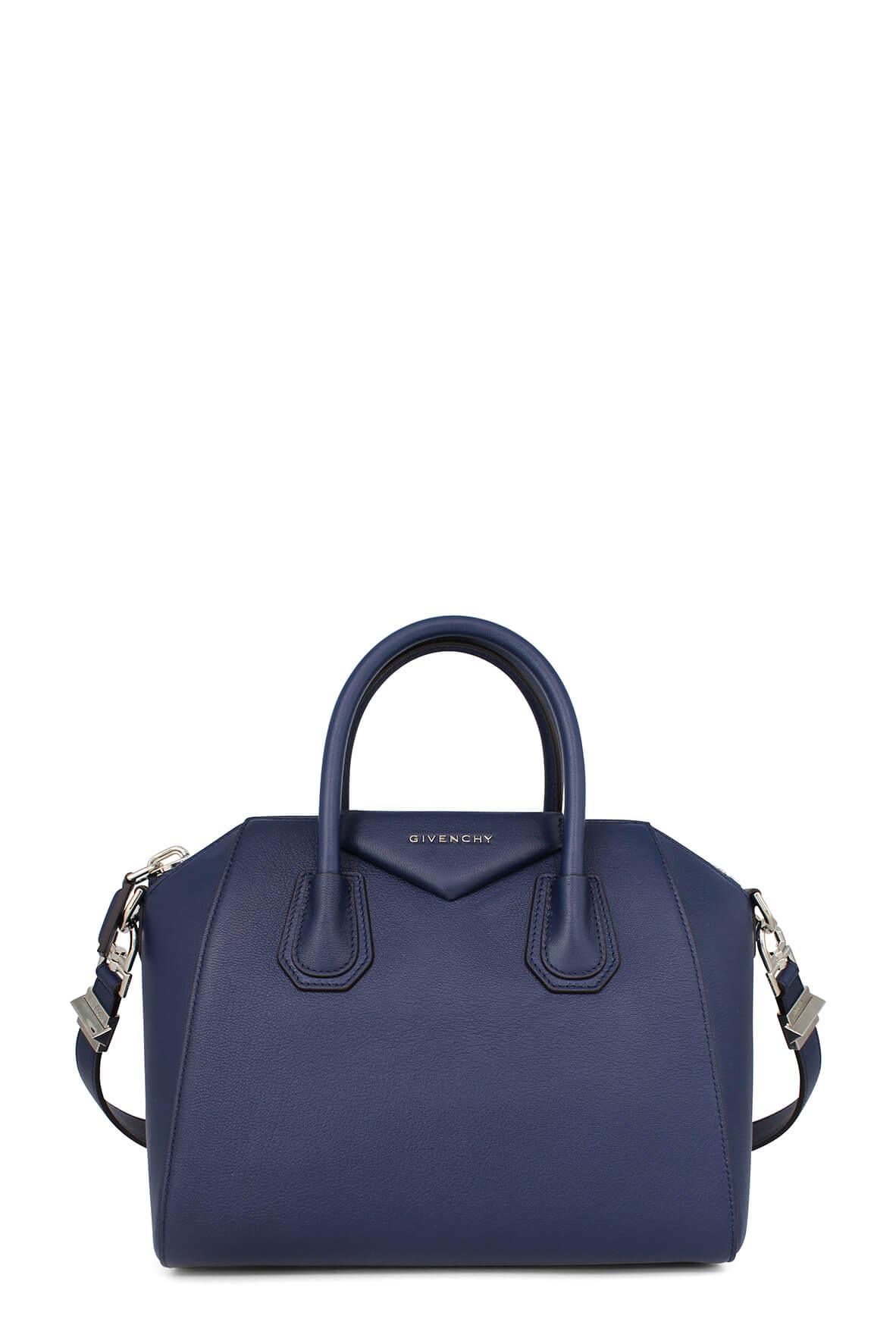 Small Antigona Royal Blue with Detachable Strap