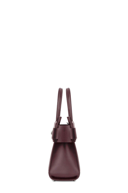 Small Horizon Satchel Maroon