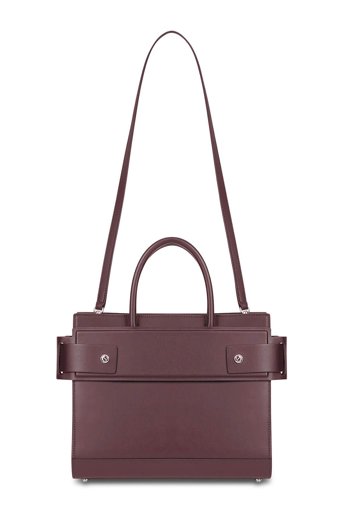 Small Horizon Satchel Maroon