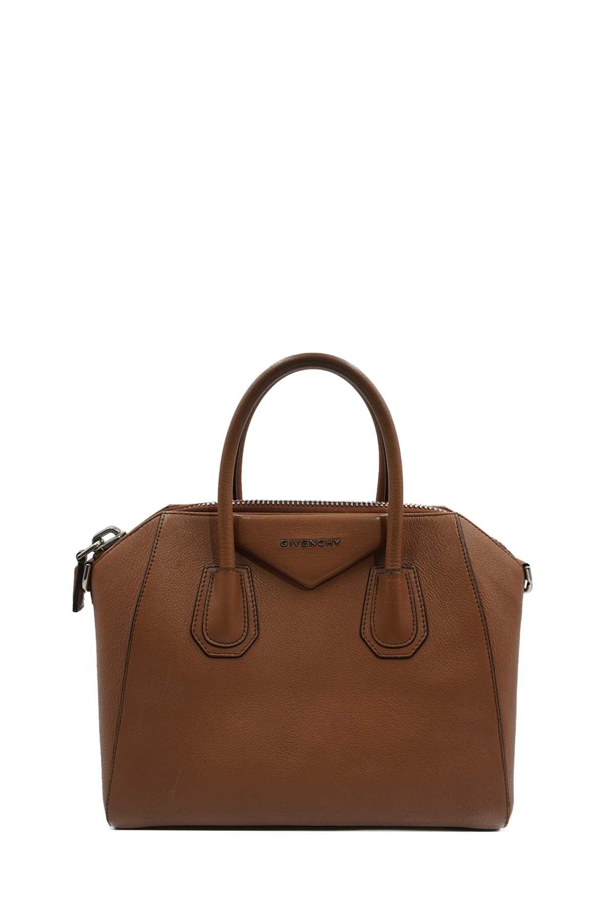 Small Antigona Pony Brown with Detachable Strap