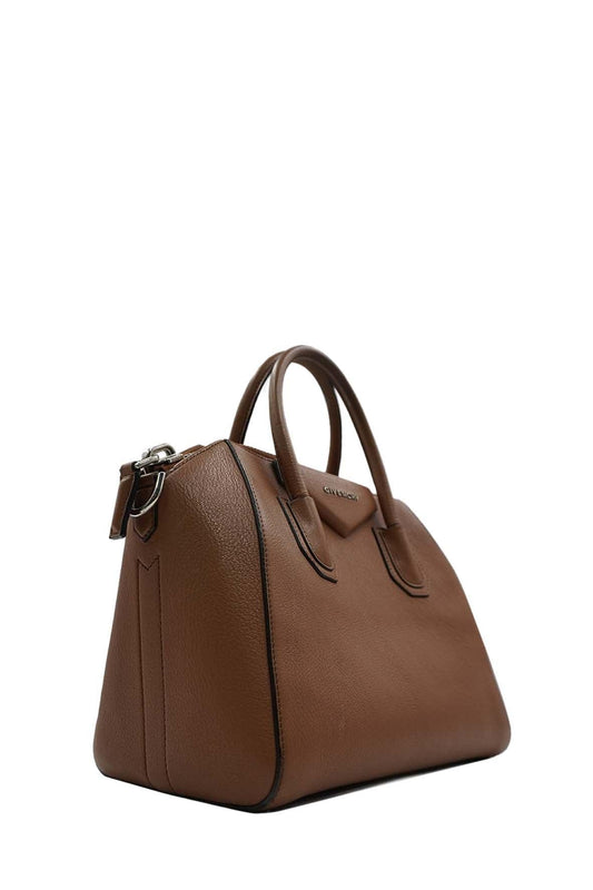 Small Antigona Pony Brown with Detachable Strap