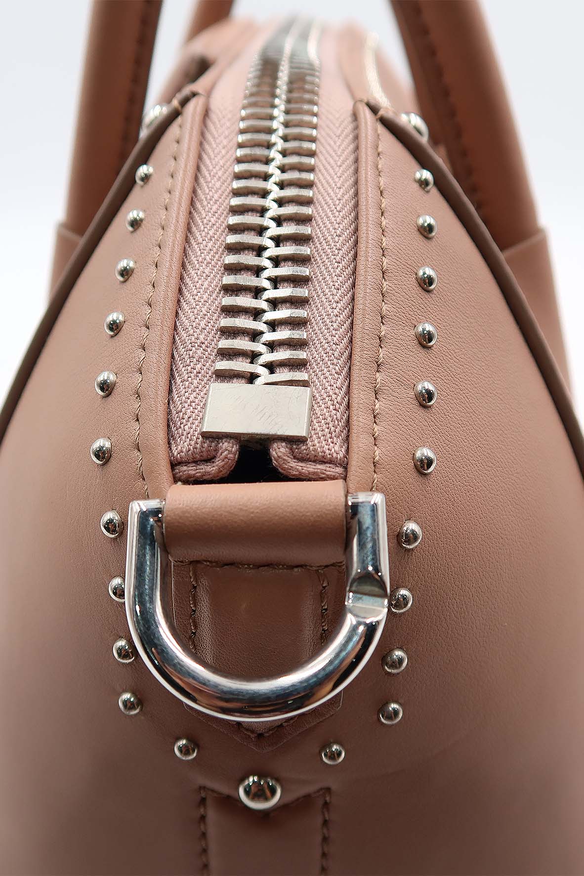 Studded Small Antigona Light Brown