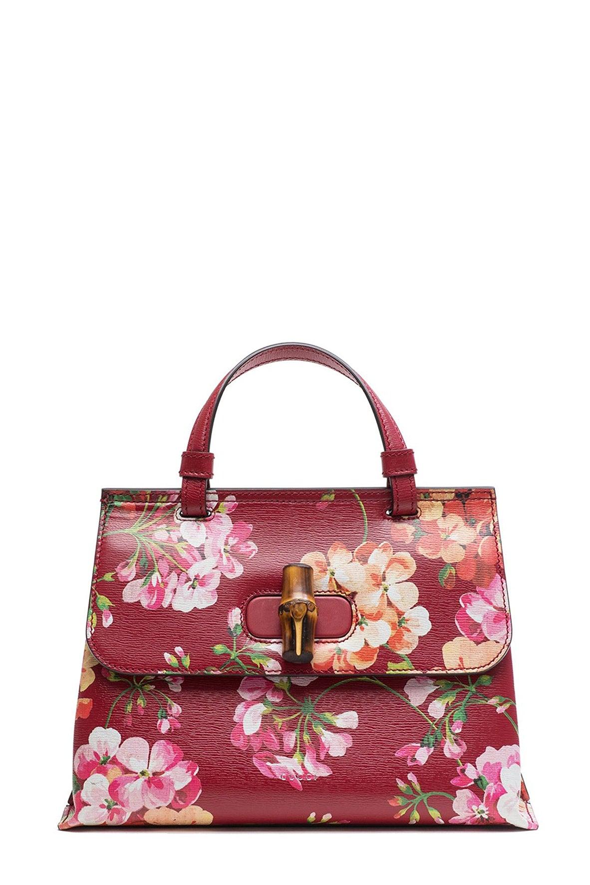 Bamboo Blooms Daily Bag Red