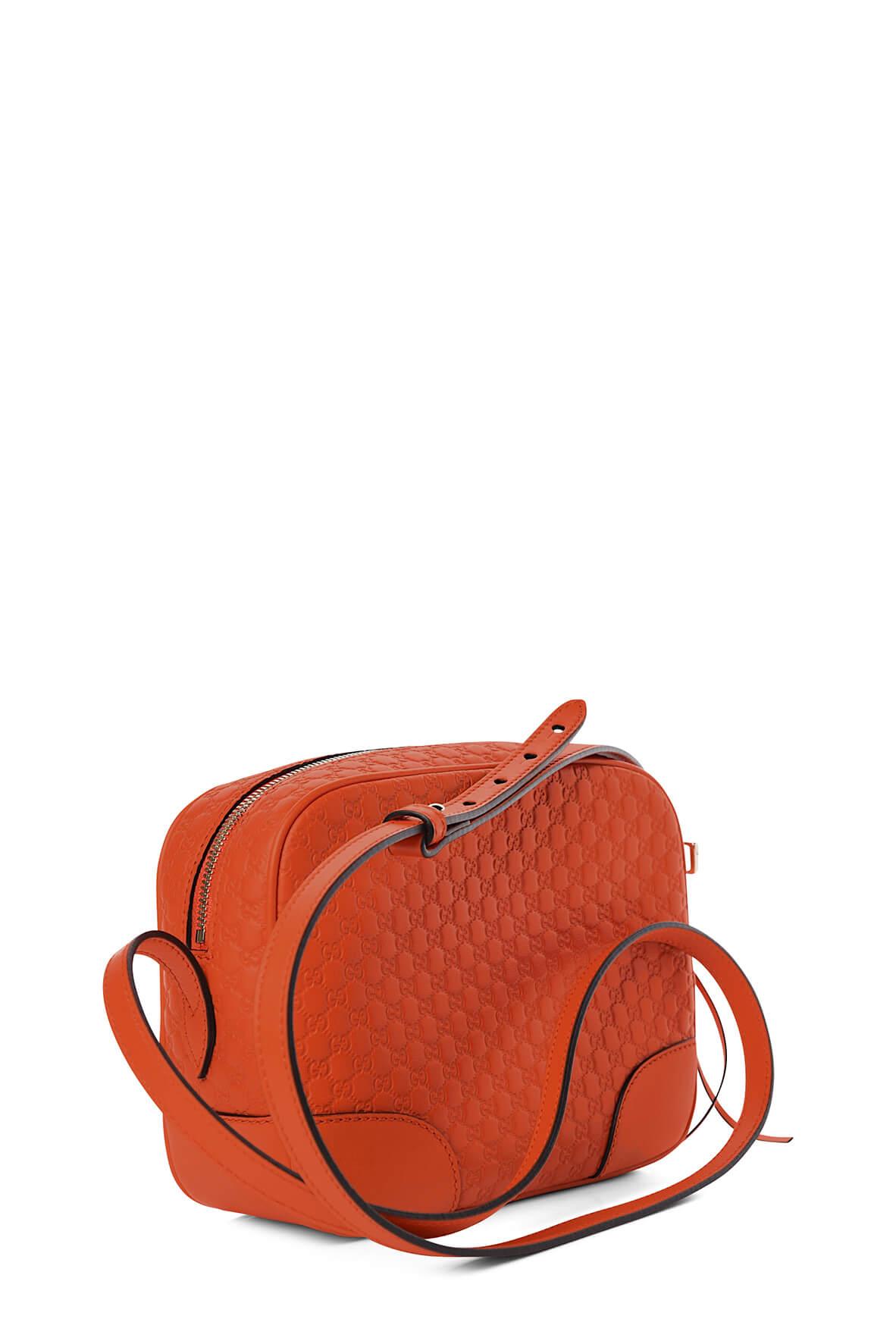 Bree Microguccissima Crossbody Orange