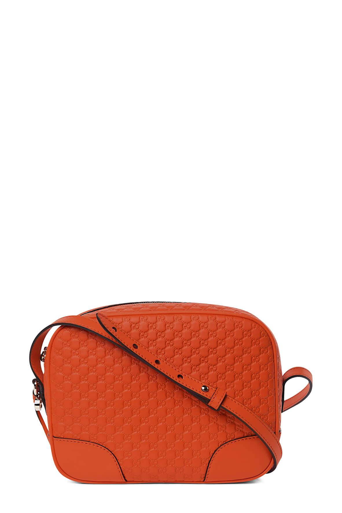 Bree Microguccissima Crossbody Orange