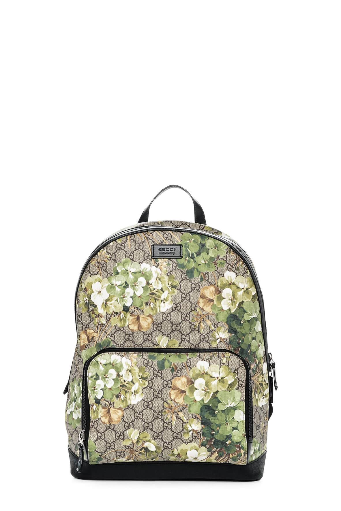 GG Blooms Backpack Green Blooms