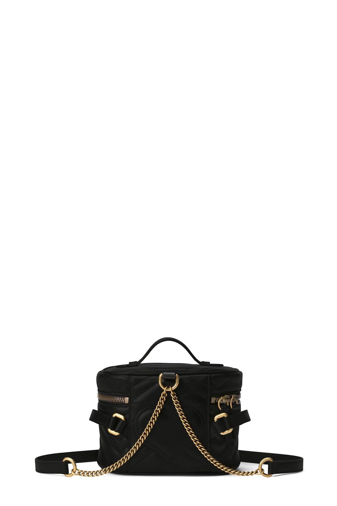 GG Marmont Mini Backpack Black