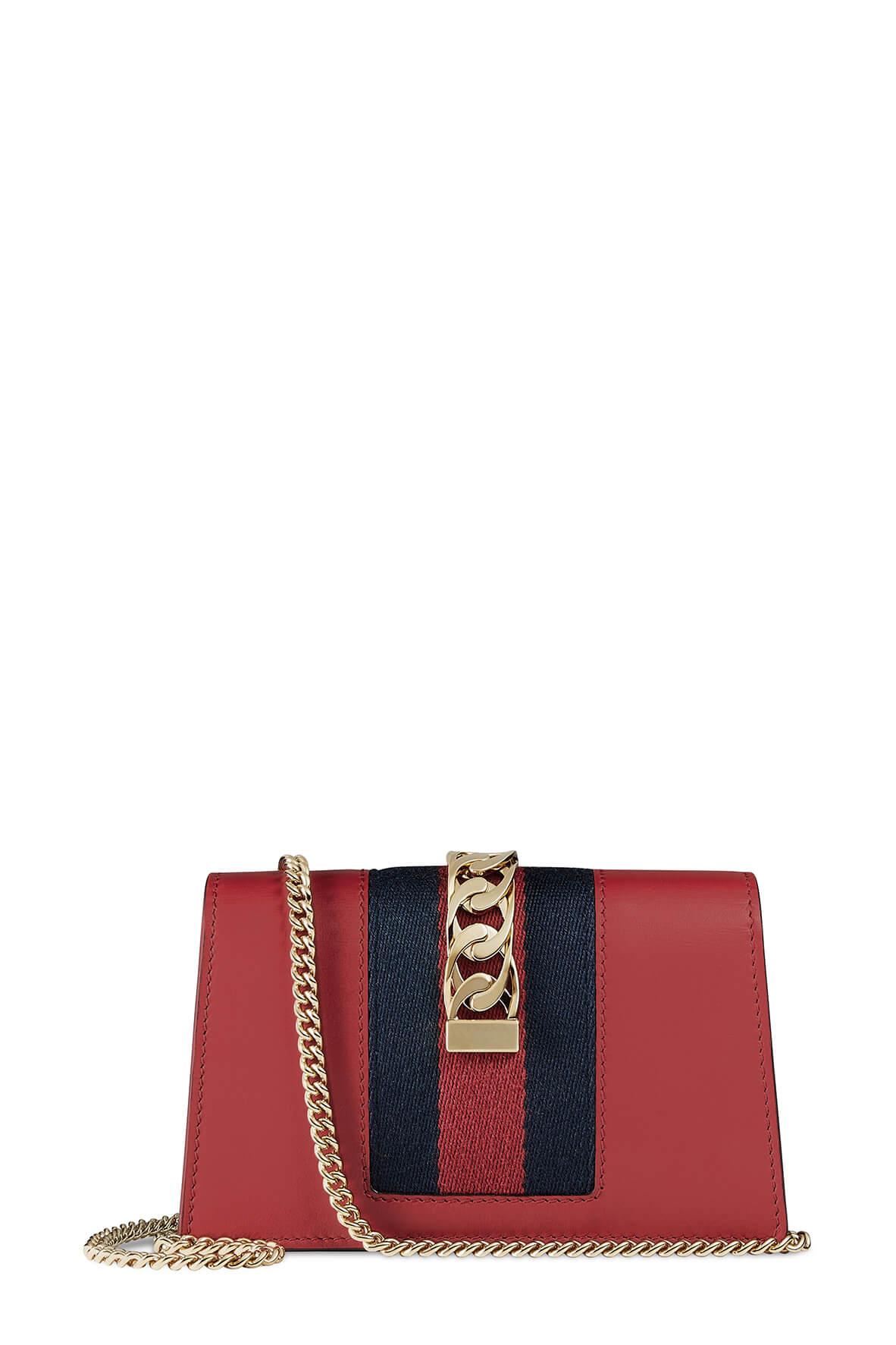 Super Mini Sylvie Chain Bag Red