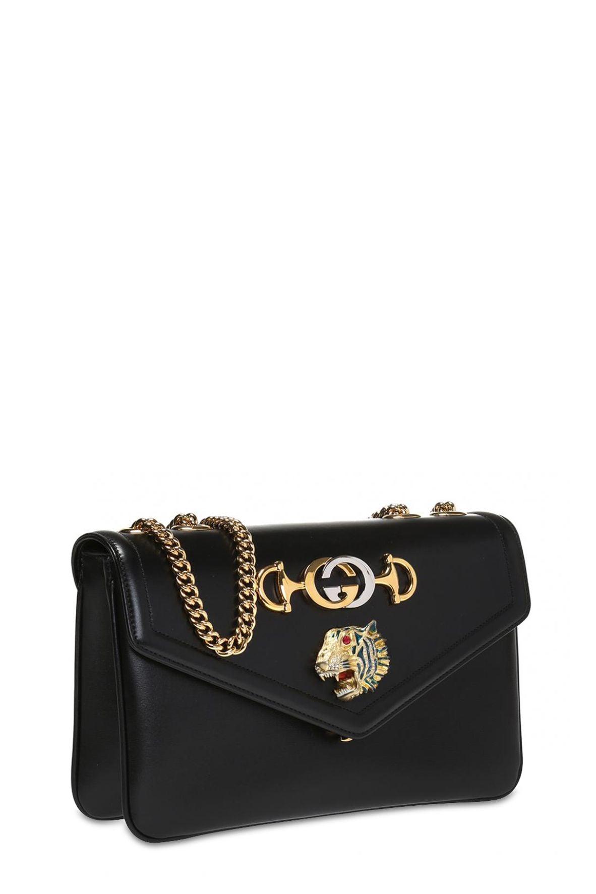 Rajah Medium Shoulder Bag Black