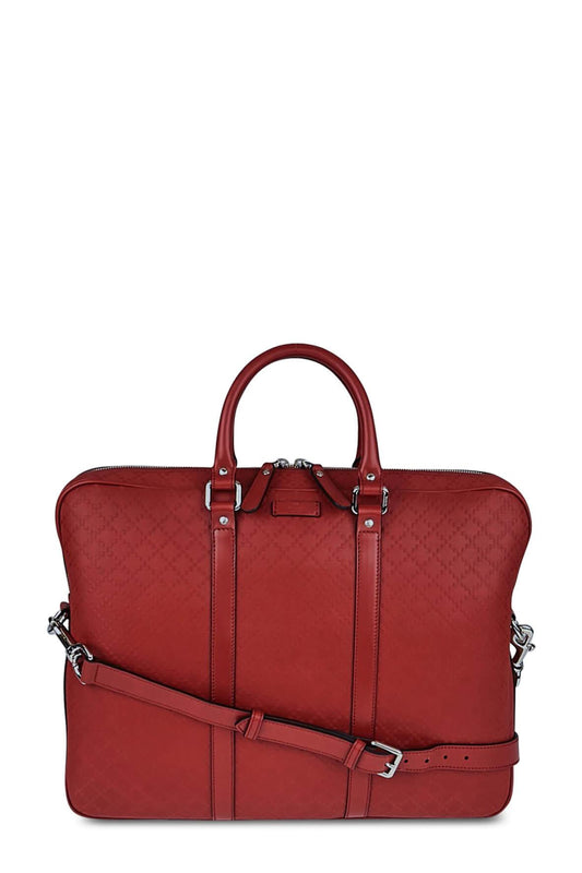 Small Diamante Briefcase Red