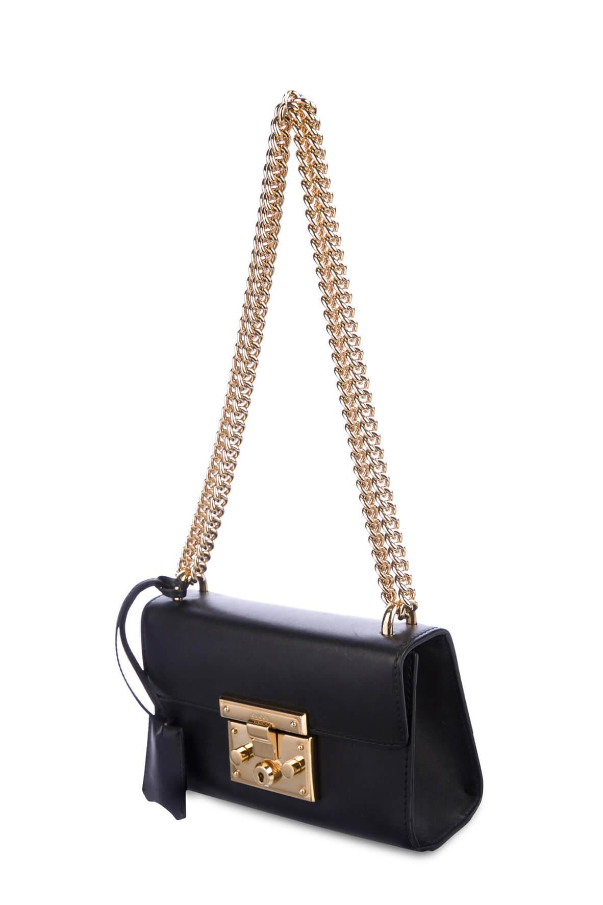 Small Padlock Bag Black