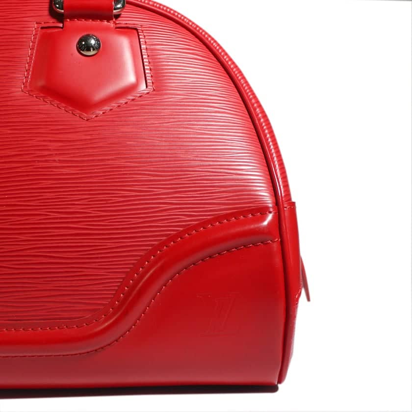 Louis Vuitton Bowling Montaigne PM Red Epi