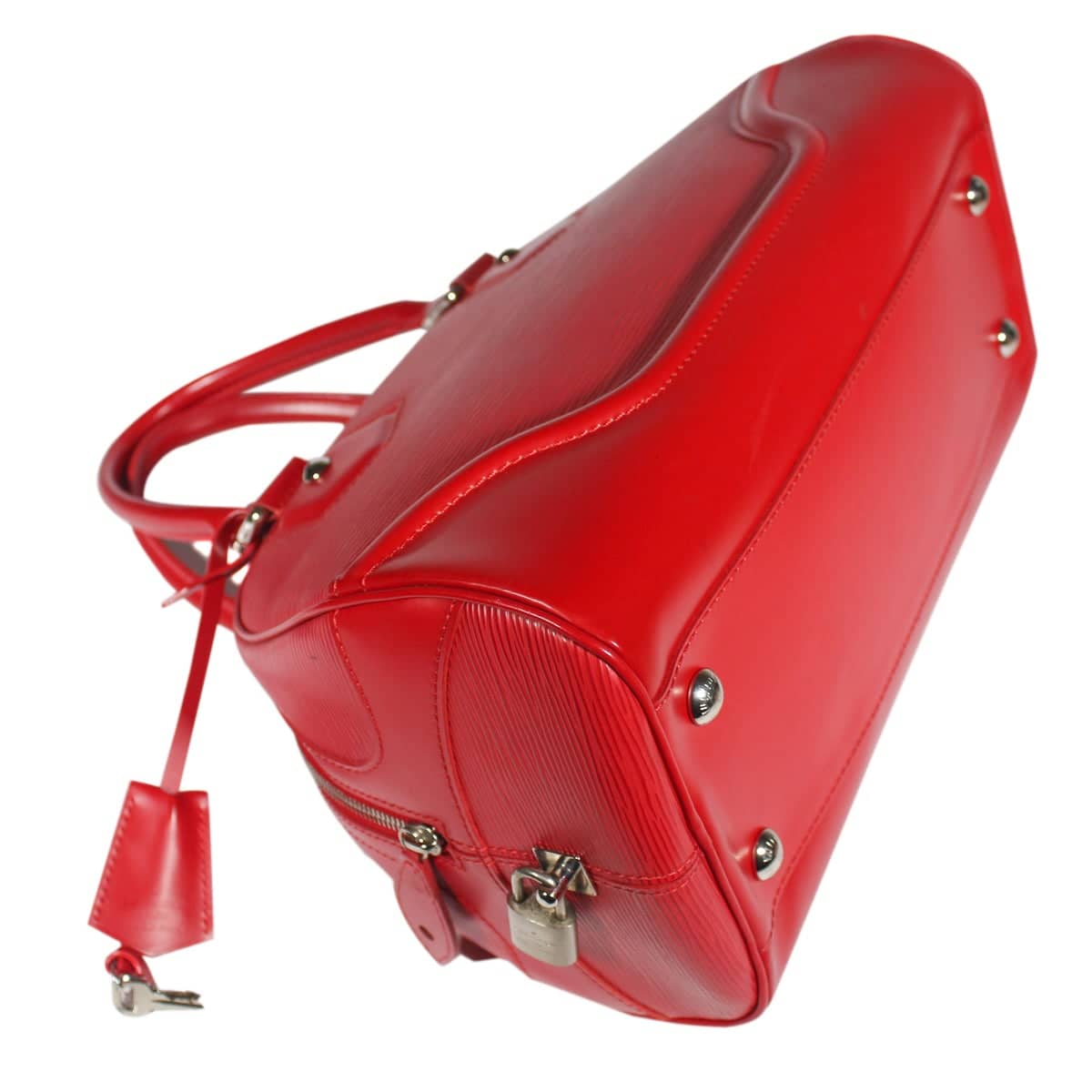 Louis Vuitton Bowling Montaigne PM Red Epi