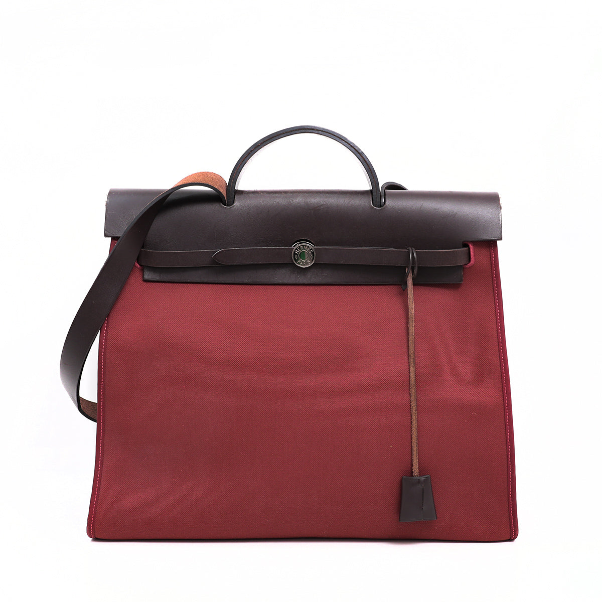 Hermes rouge grenate herbag 39