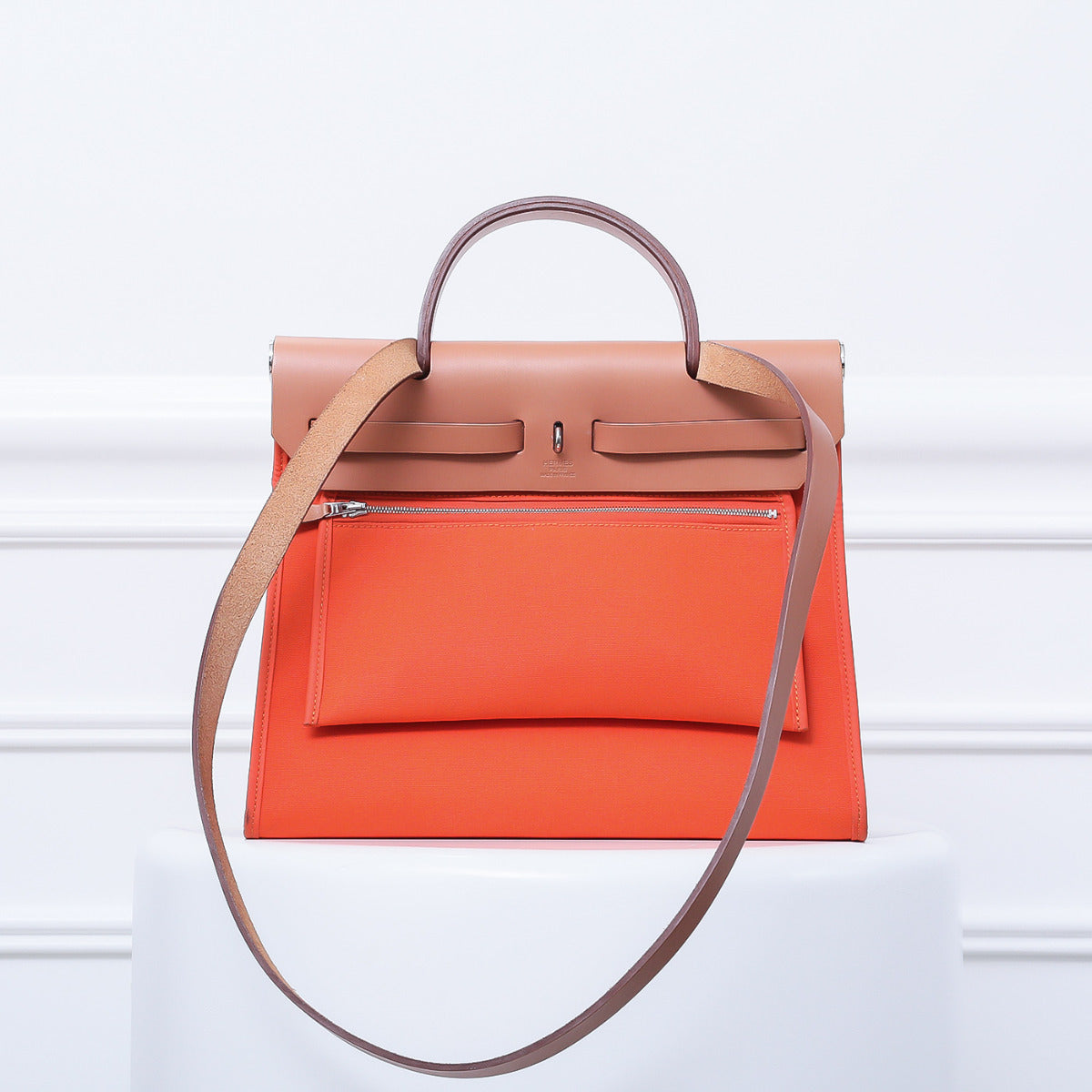 Hermes Orange herbag PM