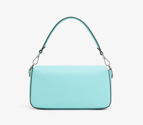 Baguette Tiffany & Co. bag x Fendi in Tiffany Blue leather