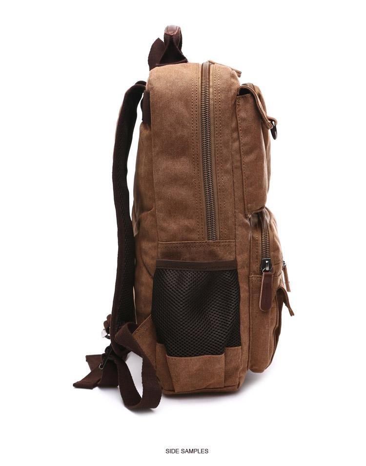 Large Canvas  Backpack