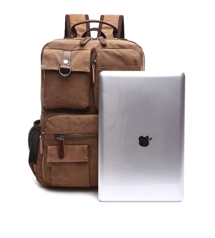 Large Canvas  Backpack