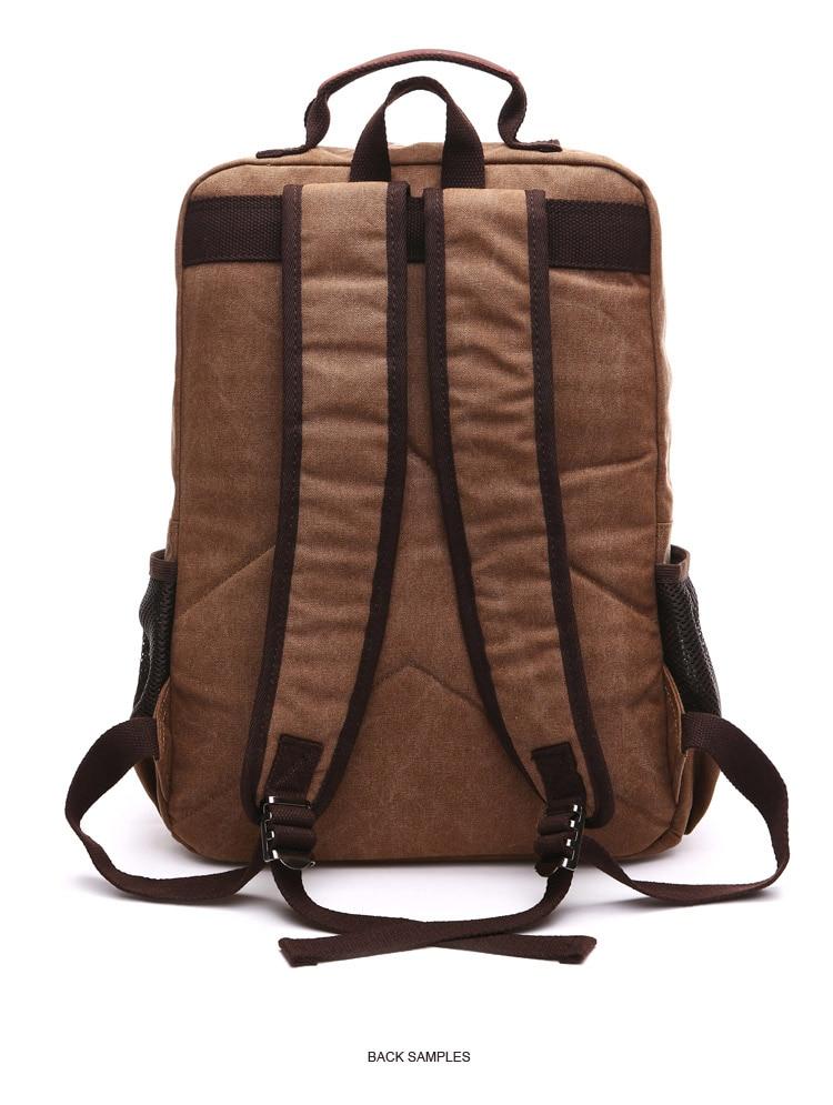 Large Canvas  Backpack