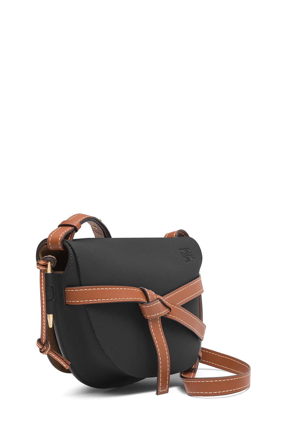 Small Gate Bag Black Pecan